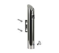 Wall Mounted Outdoor Cigarette Butt Receptacle - Stainless Steel Ashtray Container for Clean and Safe Disposal