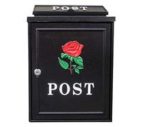 Wall-mounted outdoor European villa garden report box