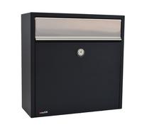 Wall Mounted Outdoor Post Box Powder Coated Front Large - Allux 250