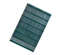 Wall Mounted Oxford Cloth Flash Card Storage Bag Organizer Dark Green
