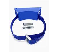 Wall-Mounted Oxygen Cylinder Rack, Heavy-Duty Steel Fixing Stand with Expansion Screws, Plastic Oxygen Tank Organizer for Clinics - Durable & Space-Saving，Blue