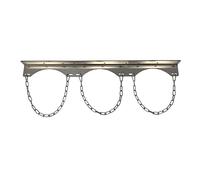 Wall-Mounted Oxygen Tank Holder - Steel Cylinder Bracket for Safe Storage(3 Bottle - 75cm)