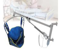Wall Mounted Patient Lift for Elderly, Electric Transfer Machine with Remote Control & 330lbs Capacity, for Home Use, Disabled People