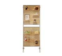 Wall-Mounted Pegboard Organizer - Versatile Display Panel with Hooks for Home, Office & Gaming Storage Solutions