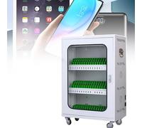 Wall-Mounted Phone Charging Station USB Lockable Phone Locker for Classrooms Portable Charging Cabinet Secure Phone Storage Solution for Schools and Offices
