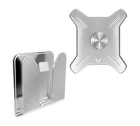 Wall Mounted Phone Holder - No Magnets Small Mobile Stainless Steel Assembly | Automotive Cells - Wall for Desktop without Shaking or Wiggling is the Perfect Support for Your Device