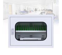 Wall Mounted Phone Locker with USB Charging Stat Secure Device for Schools Churches Airports and Public Spaces & Convenient Charging