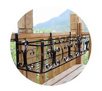 Wall-Mounted Plant Shelf - Wrought Iron Flower Pot Stand, Strong Hanging Planter Bracket, Decorative Flower Shelf for Home and Garden