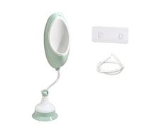 Wall-mounted plastic urinal, waterless urinals for men, potty training urinal for boys 2-8, Floor-standing, height-adjustable, Suitable for bathrooms, shopping malls(Green)