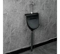 Wall Mounted Plastic Urinals for Men Bathroom Toilet Garage Urinal Male with Cover Design Trough Urine Diverter