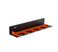 Wall-Mounted Pneumatic Tool Rack| Heavy Duty Iron Air Tool Holder for Garage Workshop Organization| Vertical Storage Stand for Hoses and Tools| For Easy Install(5 slots)