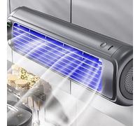Wall Mounted Portable Air Conditioner,Small Fans & Cooling,Usb Rechargeable Portable Fan,No Drilling Wall Mounted Air Cooling Fan for Desk Bedroom Office Kitchen Gifts for Dad Fathers Day