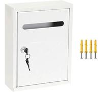 Wall-Mounted Postbox, Large Capacity, Rust-Proof Design, Ideal for Outdoor Commercial Use, Durable and Weather Resistant for Secure Mail Storage