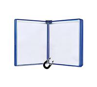 Wall Mounted Poster Display, A3 File Holder with 10 Pockets, Metal Attached Design for Organized Presentation and Easy Access