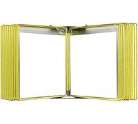 Wall Mounted Poster Flip Book Display, A4 File Holder Red Display Organizer for Documents and Papers(Yellow)