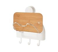 Wall Mounted Pot Lid Organizer | Suction Cup Cutting Board Shelf - Pot Lid Storage Shelf - for Dishcloths Home Cooks Kitchen Cooking Enthusiasts Rv Owners College Students Dormitory Refrigerator