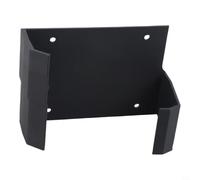 Wall Mounted Power Tool Holder and Drill Charger Rack Organizer, Metal Workbench Storage Bracket for Garage Workshop, Space Saving Shelf with for Durable Black Finish