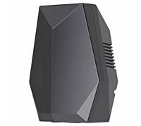 Wall-mounted Powerful Hand Dryer, Compact Bathroom Dryer, No-drill Installation for Bathrooms, Locker Rooms, Hotels, and Homes gray