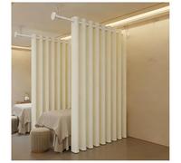 Wall Mounted Privacy Partition for Salon Spa Hospital & BedroomAdjustable Room Divider (180x270cm Fits 100140cm) Stylish & Functional Solution for Space Separation