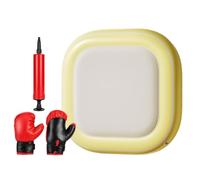 Wall Mounted Punching Pad Inflatable Boxing Target with Gloves and Pump