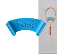Wall-Mounted Racket Holder, Vertical Hanger, 5.51x2.36 Inches Supply with High-Strength Feature, Tennis Tool with Smooth Texture, Sports Accessory Travel Use, Storage Routine Care for Home and Garage