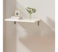 Wall-Mounted Radiator Shelf Space-Saving Storage Rack for Home White 60x20 cm (23.6x7.9 in) Perfect for nizing Above Heaters