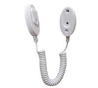 Wall Mounted Remote Control Organizer - Retractable Spring Remote Control Holder, Curly Wire TV Remote Control Holder | Anti Lost Remote Storage Spring Organizer for Control