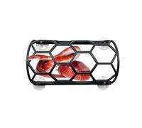 Wall Mounted Reptile With Suction Cups Honeycomb Shelter Offering A | Elevated Den Attaches To Smooth Glass Without Tools Giving Shy Snakes A Secluded Space That Reduces Stress