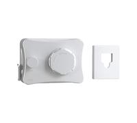 Wall Mounted Retractable Clothesline Aluminum Alloy Rope Large Capacity Space Efficient Drying Solution Secure Wall Mounted Clothesline
