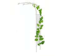 Wall Mounted Rose Arch, Metal Garden Trellis for Climbing Plants, Half Side Design, Indoor/Outdoor Decoration, Wedding Arch