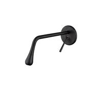 Wall-Mounted Rose Gold Faucet, Hot & Cold Bathroom Sink Mixer Tap, Brushed Gold Drip Faucet, Elegant Design for Modern Kitchens and Bathrooms