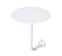 Wall-Mounted Round Bar Table for Bistro, Pub, Cocktail, Office, Dining Room, L-Shaped Coffee Table, Outdoor Breakfast Table - Space-Saving & Stylish Design