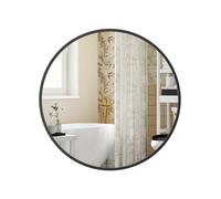 Wall-Mounted Round Bathroom Mirror, 40.7 x 40.7 cm