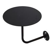 Wall-Mounted Round Cocktail Table Space-Saving 50x50x45cm Coffee & Dining Table for Home Kitchen Patio Café & Bistro - Stylish Compact Design