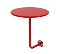 Wall Mounted Round Coffee Table, Space Saving Solution for Small Apartments & Coffee Shops