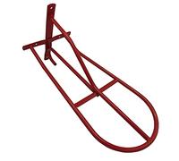 Wall Mounted Saddle Rack Stand Red (Horse Riding Tack Room Stable)