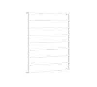 Wall Mounted Scarf Rack, Multifunctional Metal Storage Solution for Scarves, Ties, Towels, and Wrapping Paper, Space-Saving Design for Home Organization