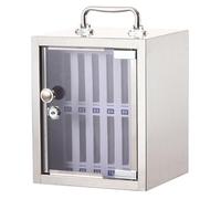 Wall-Mounted Security Safe with Lock for Cell Phones, Ideal for Classrooms, Meeting Rooms, and Factories - Durable, Space-Saving Design for Enhanced Safety