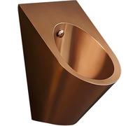Wall Mounted Sensor Flushing Urinal, One-Piece Molding, For Bathroom Hotel Garage Bar KTV Prison