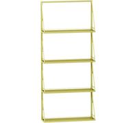 Wall-Mounted Shelf for Nail Polish, 4-Tier Organizer for Salon & Home, Space-Saving Storage for Makeup, Cosmetics, Perfume