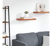 vidaXL Wall Shelf Wall-mounted Red 60 x 23 x 4 cm Engineered Wood