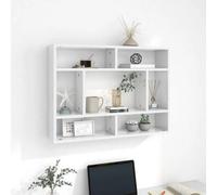 Wall Mounted Shelf Storage Cabinet Display Bookshelf Home Furniture Living Room