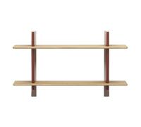 Rayonnage Mural Wall Shelf Vitra Natural solid oak - Japanese red - 4055737138393