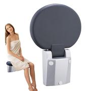 Wall Mounted Shower Chair - Wall Seat for Bathroom, Folding Bathroom Seat for Seniors and Disabled | Robust Wall Bath Bench, Compact Shower Stool for Small Spaces, Space-Saving Folding Seat