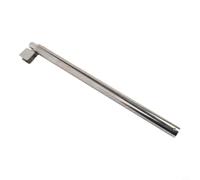 Wall Mounted Shower Door Support Bar Stainless Steel Adjustable Rod Clamp 400 600mm for Glass Thickness 8mm 12mm Secure Shower Screen Fixing (Flat)