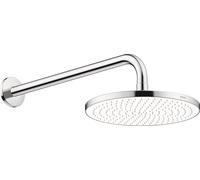 Wall Mounted Shower Head Duravit with shower arm Ø230mm Chrome/White UV0752002005