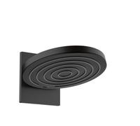 Wall Mounted Shower Head Hansgrohe Pulsify EcoSmart 260mm Black Mat