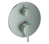 Wall Mounted Shower Mixer Grohe Atrio Thermostatic Supersteel