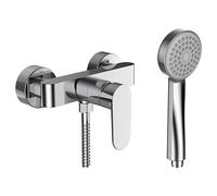 Wall Mounted Shower Mixer Laufen LAUFEN NEJA with shower set Chrome