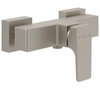 Wall Mounted Shower Mixer Villeroy and Boch Architectura Square 210x112x122mm Brushed Nickel Matt TVS12500100064